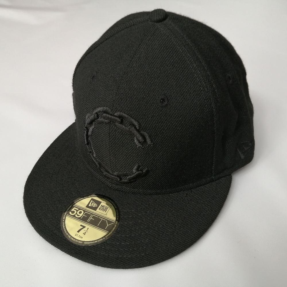 Crooks & Castles Y2K Black New Era Hat 7 1/4